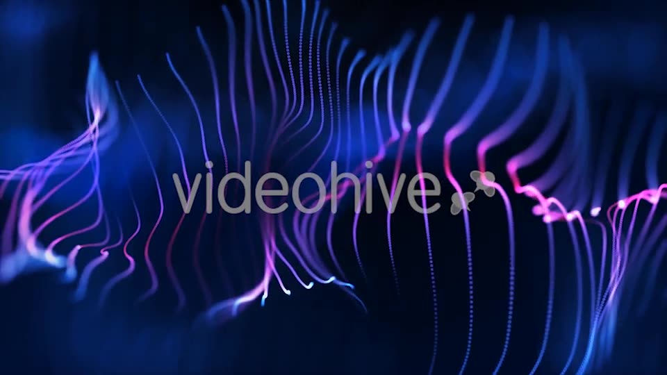 Blue Electric Particles Glowing Videohive 21127668 Motion Graphics Image 2