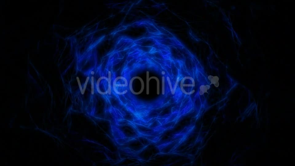 Blue Energy Tunnel Videohive 19255419 Motion Graphics Image 1
