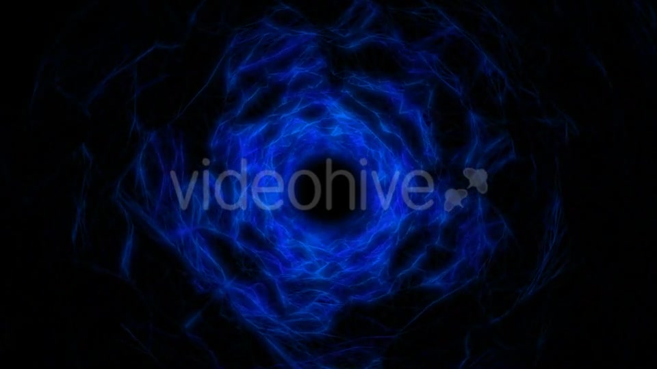 Blue Energy Tunnel Videohive 19255419 Motion Graphics Image 5