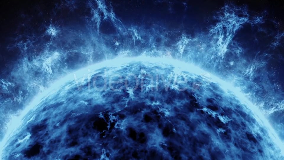 Blue Fire Star in the Vast Space Videohive 18193415 Motion Graphics Image 3
