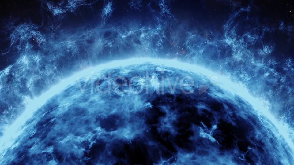 Blue Fire Star in the Vast Space Videohive 18193415 Motion Graphics Image 4