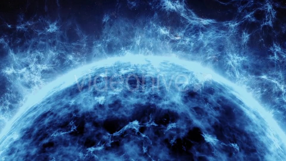 Blue Fire Star in the Vast Space Videohive 18193415 Motion Graphics Image 5