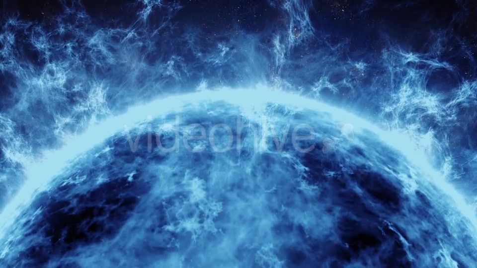 Blue Fire Star in the Vast Space Videohive 18193415 Motion Graphics Image 6
