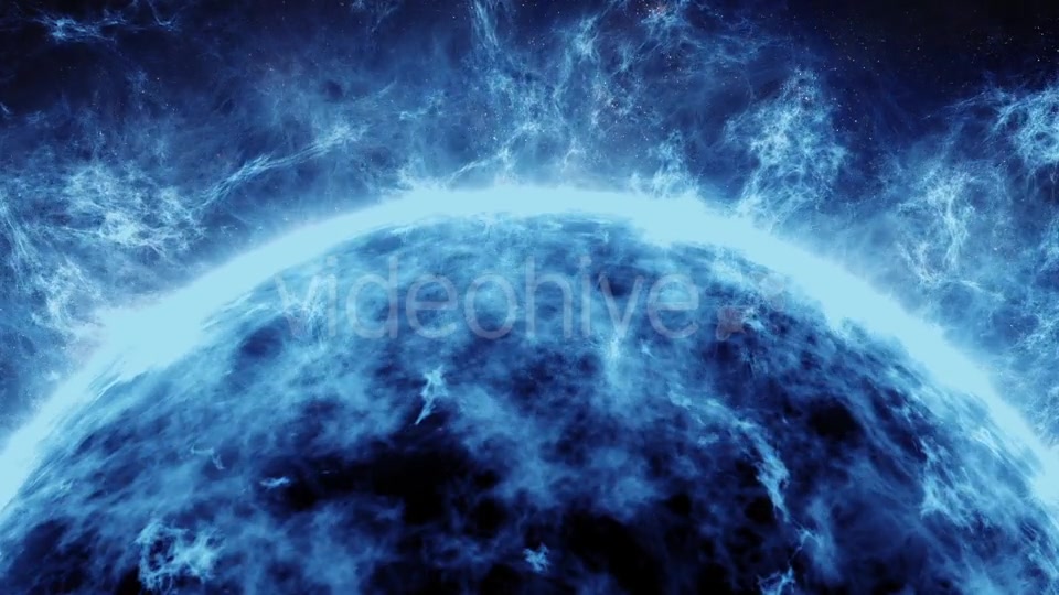 Blue Fire Star in the Vast Space Videohive 18193415 Motion Graphics Image 7