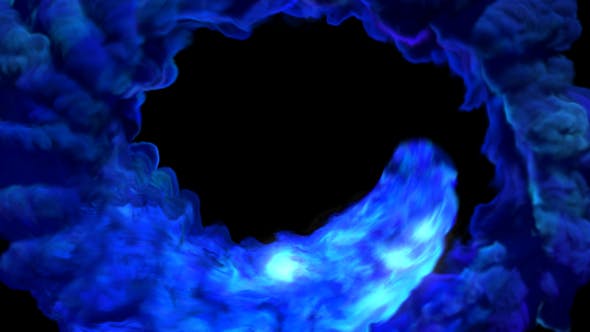 Blue Fireball Transition - Download 22484756 Videohive