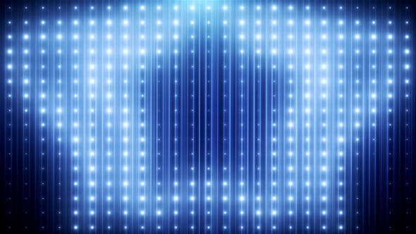 Blue Glitter Led Loop Animated VJ Background - Download 19697736 Videohive