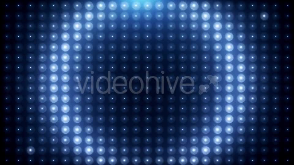 Blue Glitter Led Loop Animated VJ Background Videohive 19698215 Motion Graphics Image 1