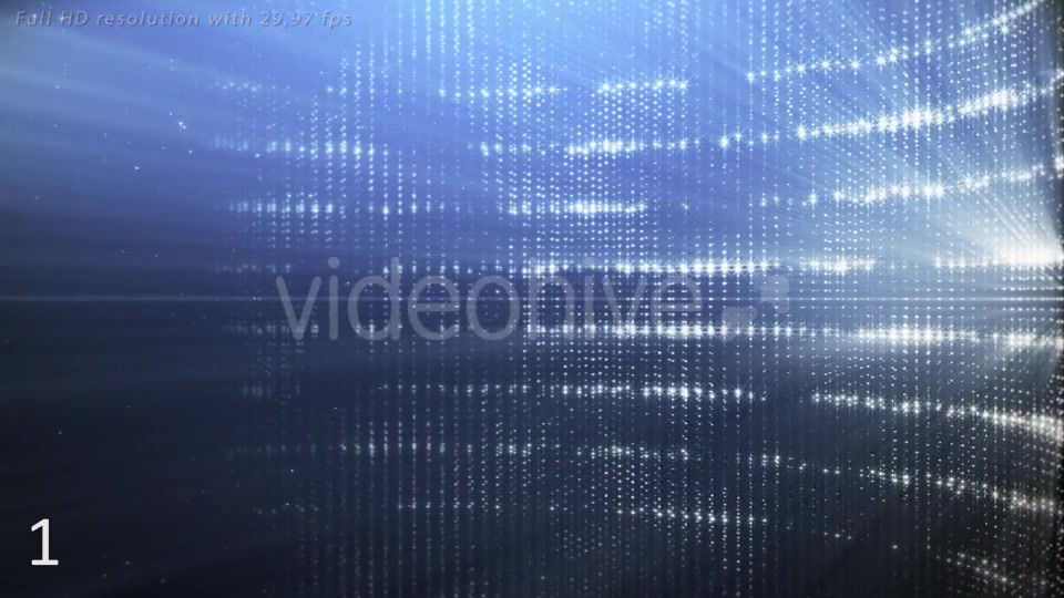 Blue Glitter Lights Videohive 10809229 Motion Graphics Image 3