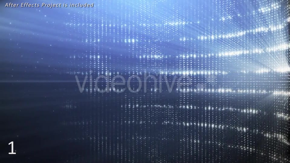Blue Glitter Lights Videohive 10809229 Motion Graphics Image 4