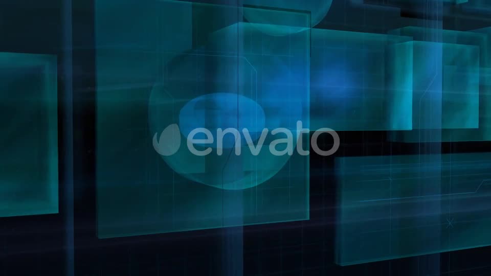 Blue Holographic Corporate Growth Infographics Videohive 22314584 Motion Graphics Image 1