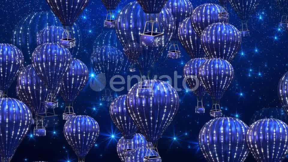 Blue Hot Air Balloons Videohive 24605068 Motion Graphics Image 9