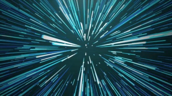 Blue Hyperspace Jump - Videohive 19179924 Download