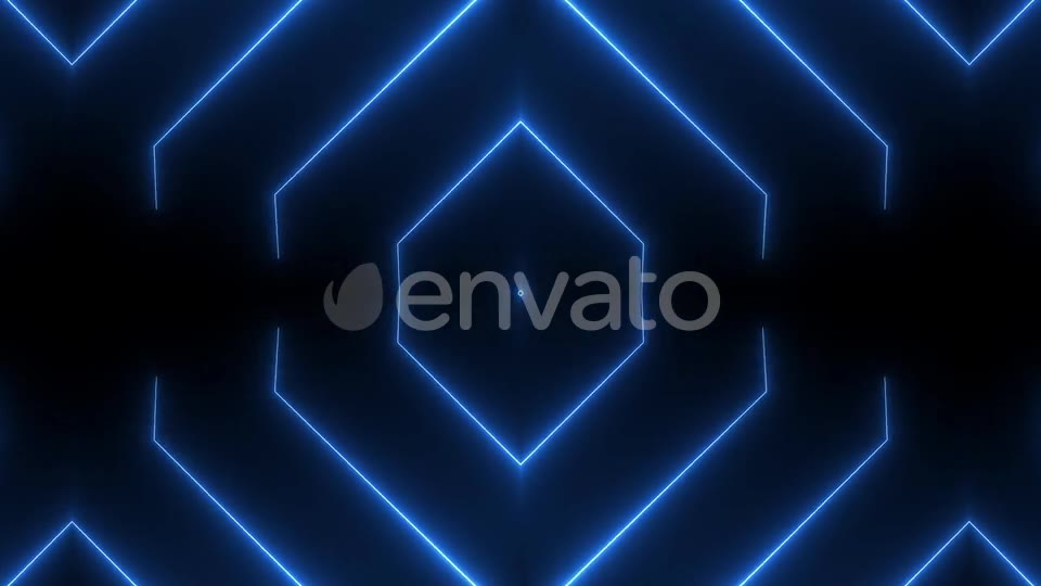 Blue Kaleido Background Full Hd Videohive 24531182 Motion Graphics Image 2