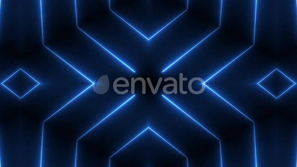 Blue Kaleido Background Full Hd Videohive 24531182 Motion Graphics Image 7