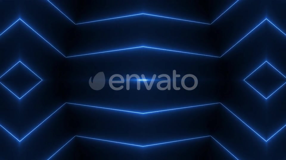 Blue Kaleido Background Full Hd Videohive 24531182 Motion Graphics Image 8