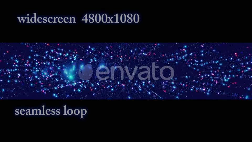 Blue Light Flashes Widescreen Videohive 22612752 Motion Graphics Image 1