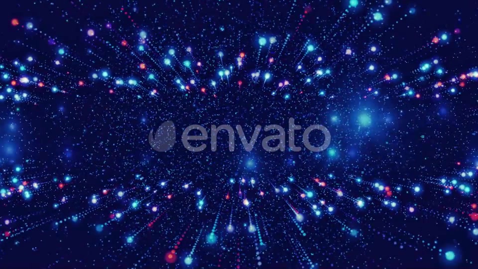 Blue Light Flashes Widescreen Videohive 22612752 Motion Graphics Image 10