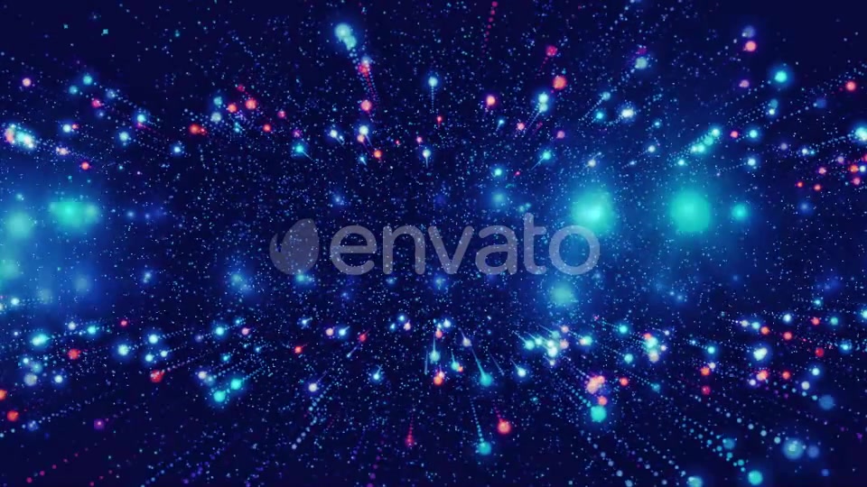 Blue Light Flashes Widescreen Videohive 22612752 Motion Graphics Image 7