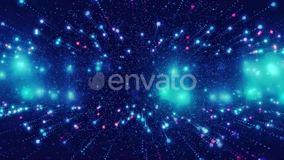 Blue Light Flashes Widescreen Videohive 22612752 Motion Graphics Image 8
