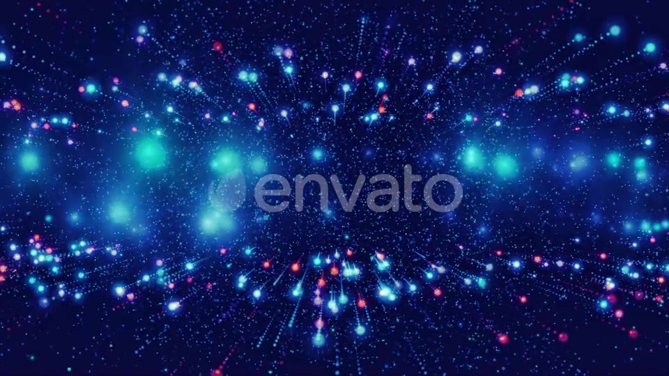 Blue Light Flashes Widescreen Videohive 22612752 Motion Graphics Image 9