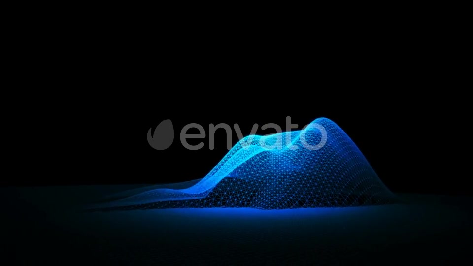 Blue Loopable Abstract Triangular Waves Videohive 21665706 Motion Graphics Image 4