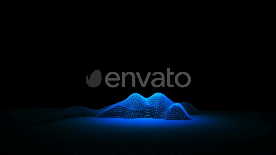 Blue Loopable Abstract Triangular Waves Videohive 21665706 Motion Graphics Image 5