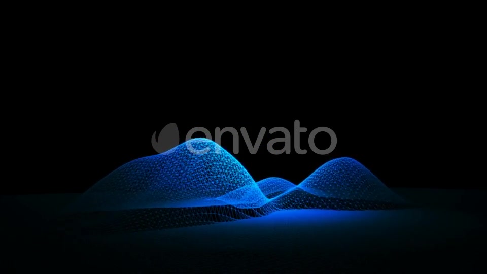 Blue Loopable Abstract Triangular Waves Videohive 21665706 Motion Graphics Image 9