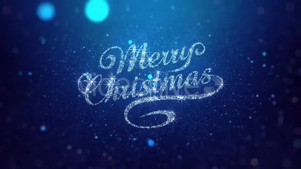 Blue Merry Christmas Greeting Videohive 21042103 Motion Graphics Image 2