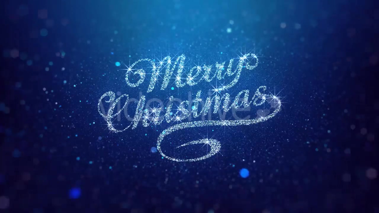 Blue Merry Christmas Greeting Videohive 21042103 Motion Graphics Image 3
