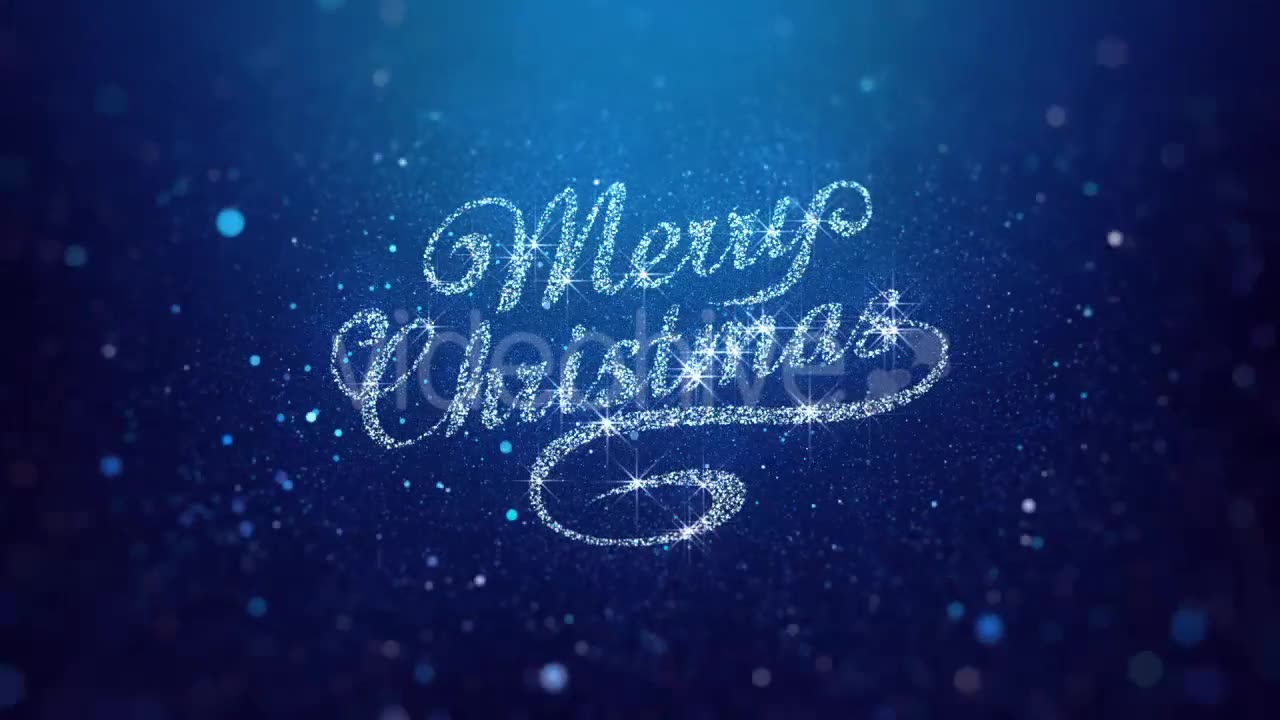 Blue Merry Christmas Greeting Videohive 21042103 Motion Graphics Image 7