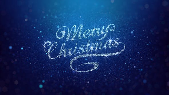 Blue Merry Christmas Greeting - Download 21042103 Videohive