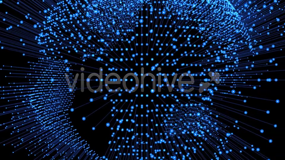 Blue Node Globe Intro Videohive 7901577 Motion Graphics Image 4