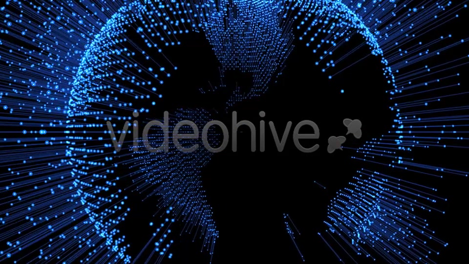 Blue Node Globe Intro Videohive 7901577 Motion Graphics Image 6