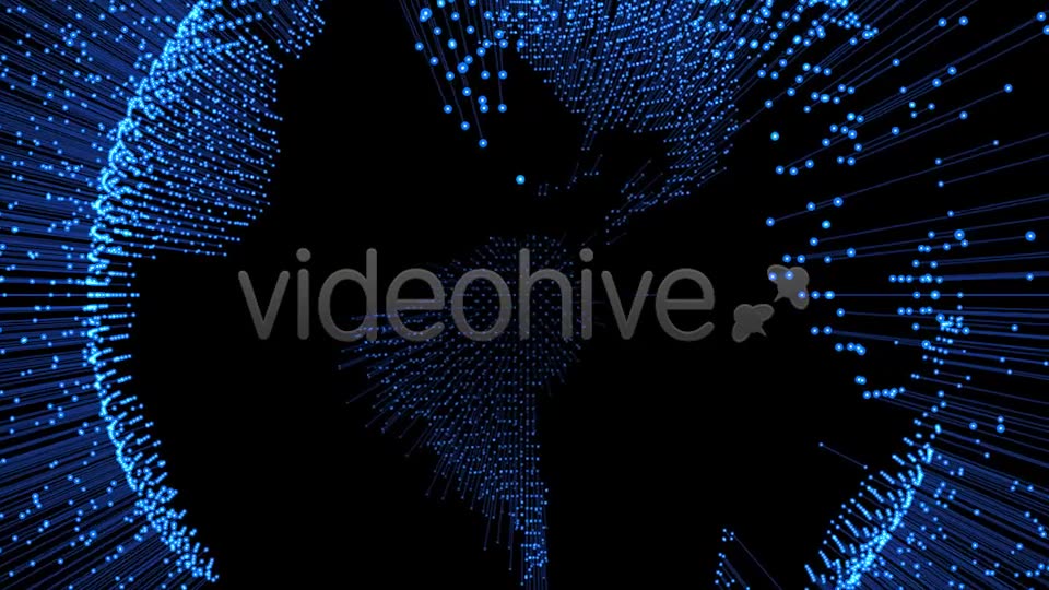 Blue Node Globe Intro Videohive 7901577 Motion Graphics Image 7