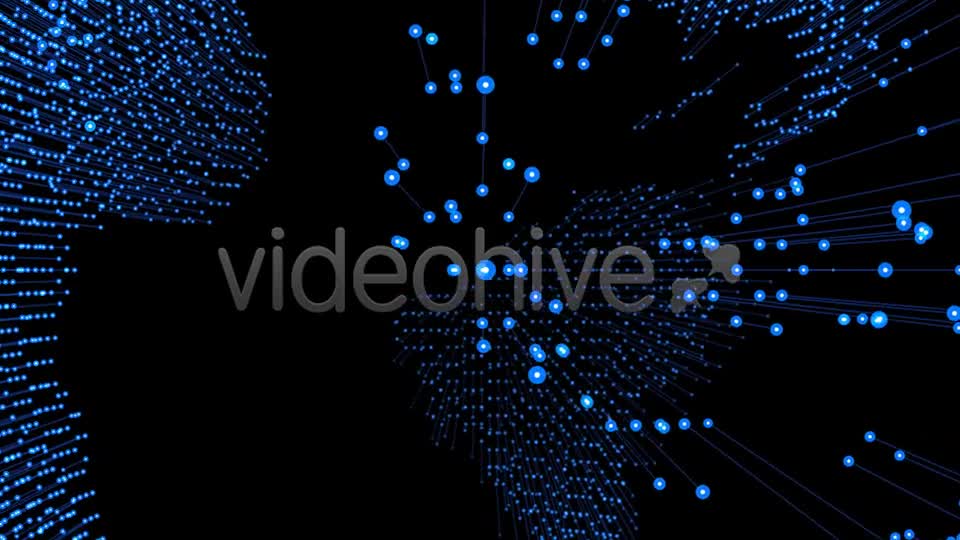 Blue Node Globe Intro Videohive 7901577 Motion Graphics Image 8