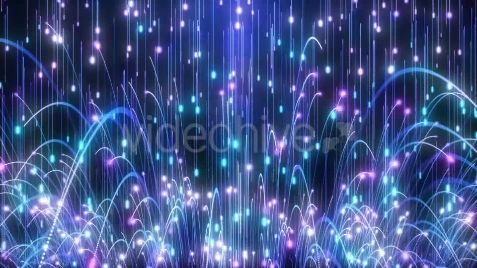Blue Particles Bounce Videohive 21078180 Motion Graphics Image 1
