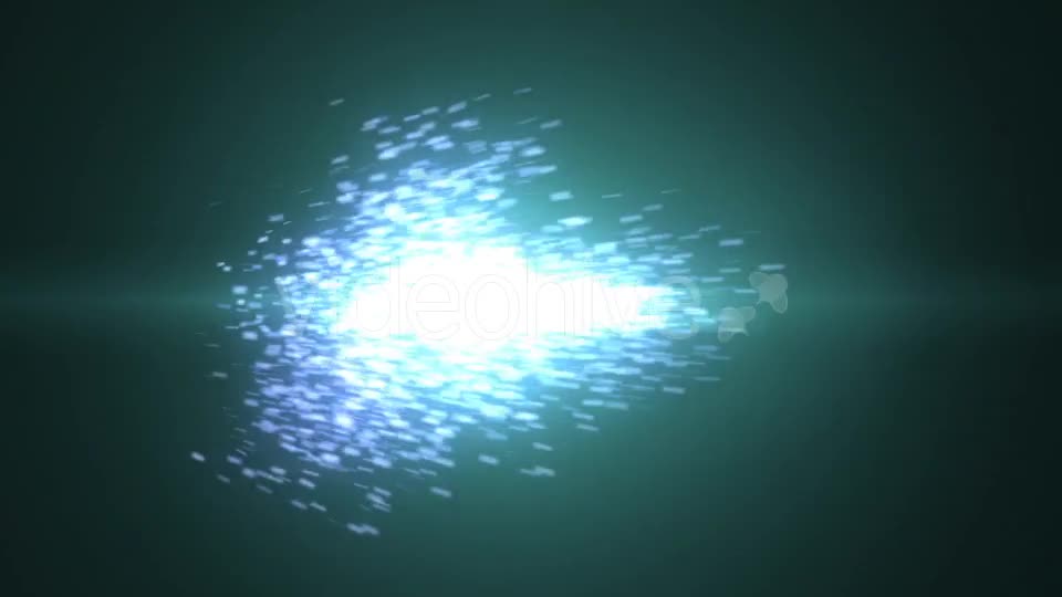 Blue Particles Flares Videohive 21123165 Motion Graphics Image 1