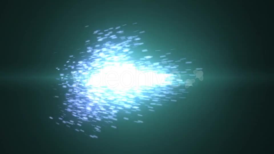 Blue Particles Flares Videohive 21123167 Motion Graphics Image 1