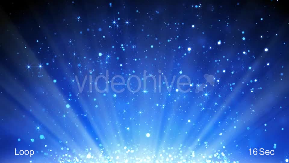 Blue Particles Glitter Videohive 21181912 Motion Graphics Image 1