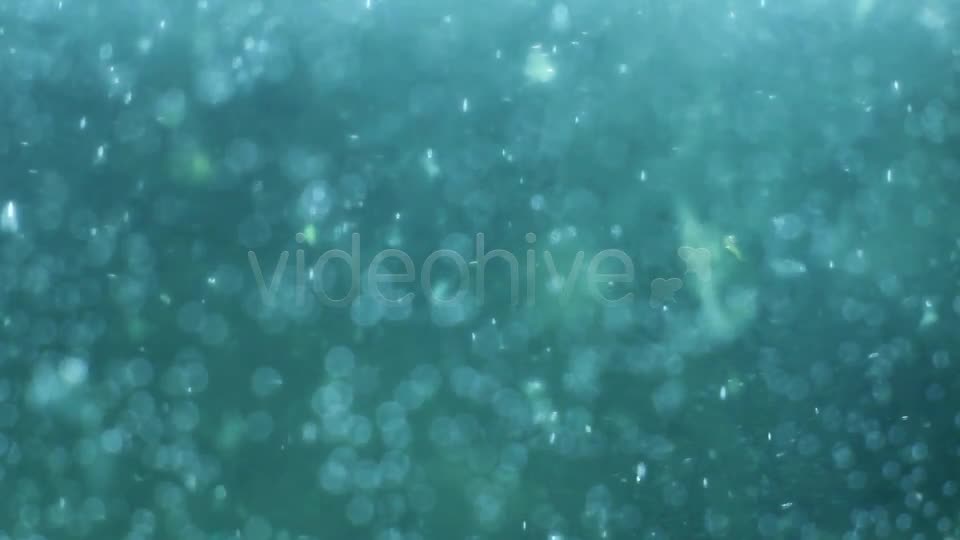 Blue Particles Water Bokeh Background Loop 2 Videohive 3389441 Motion Graphics Image 1