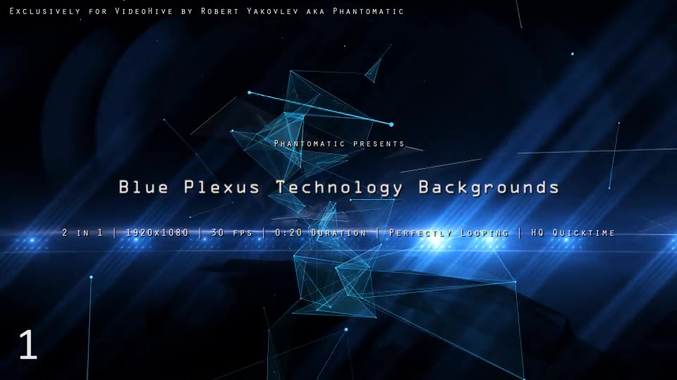 Blue Plexus Technology Videohive 15701919 Motion Graphics Image 3
