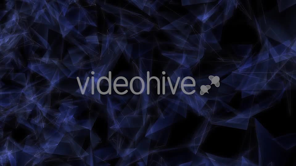 Blue Polygonal Background Loop Videohive 21333297 Motion Graphics Image 1
