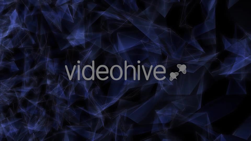 Blue Polygonal Background Loop Videohive 21333297 Motion Graphics Image 2