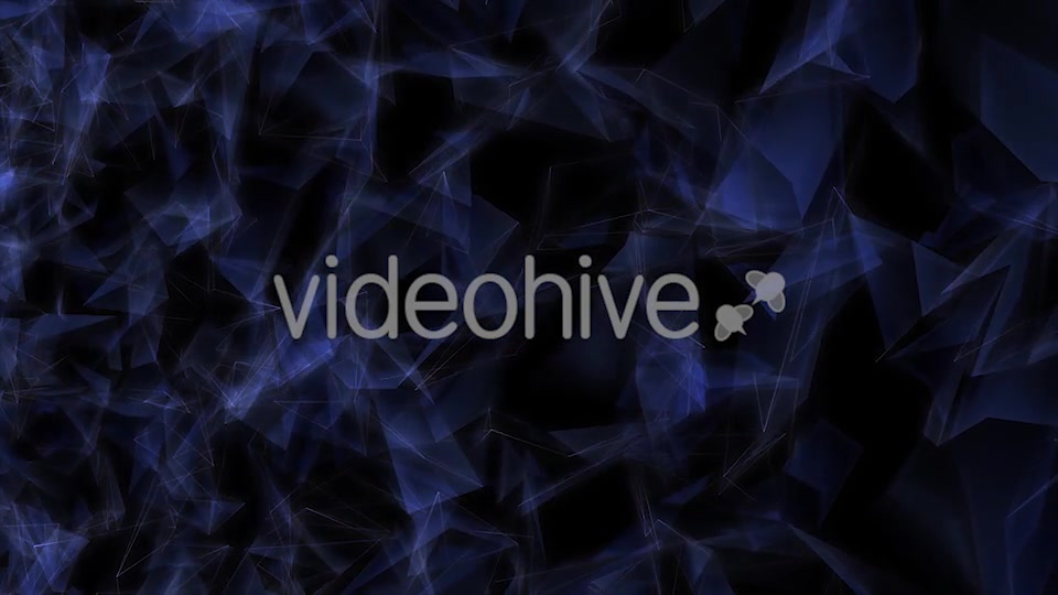 Blue Polygonal Background Loop Videohive 21333297 Motion Graphics Image 3