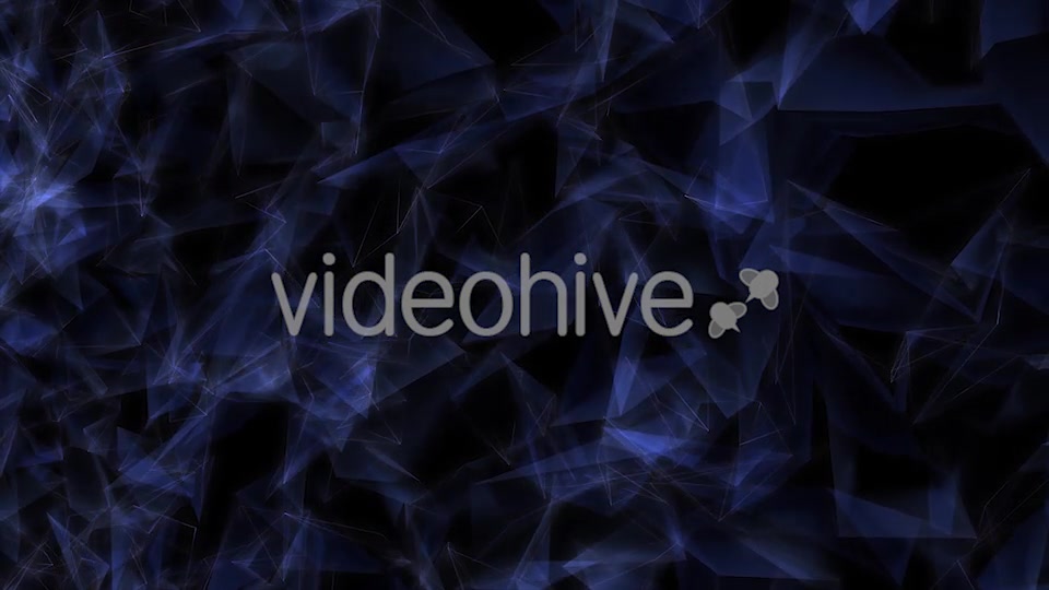 Blue Polygonal Background Loop Videohive 21333297 Motion Graphics Image 4