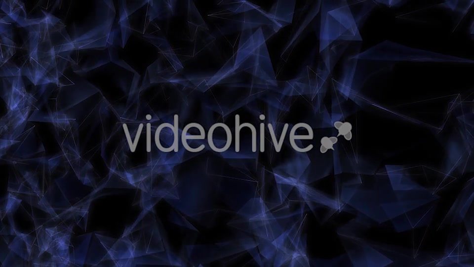 Blue Polygonal Background Loop Videohive 21333297 Motion Graphics Image 5
