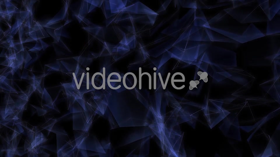 Blue Polygonal Background Loop Videohive 21333297 Motion Graphics Image 6