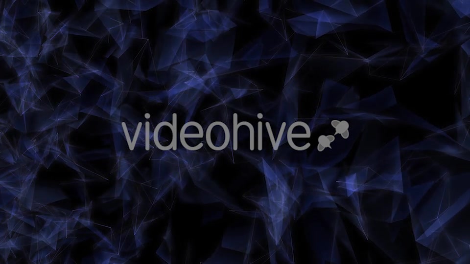 Blue Polygonal Background Loop Videohive 21333297 Motion Graphics Image 7