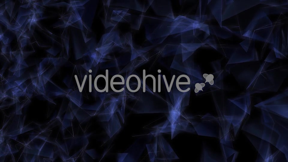 Blue Polygonal Background Loop Videohive 21333297 Motion Graphics Image 8