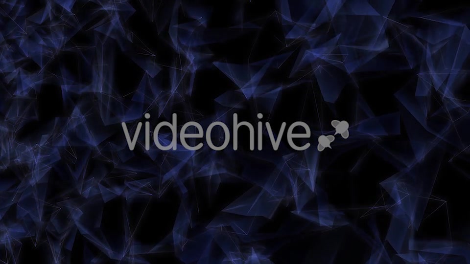Blue Polygonal Background Loop Videohive 21333297 Motion Graphics Image 9
